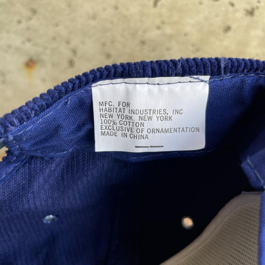 90s タバコ銘柄 イギリスたばこ コーデュロイ ビンテージ キャップ 帽子