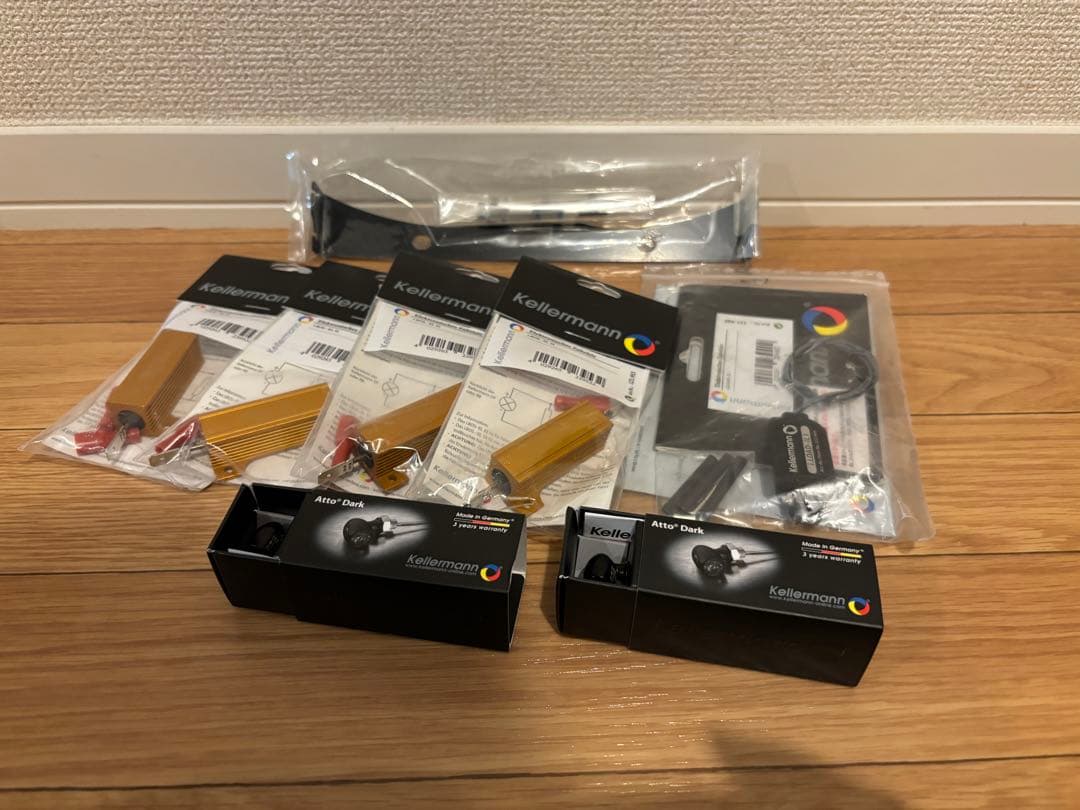 新品 Kellermann ケラーマンウィンカー 2個セット ブラック