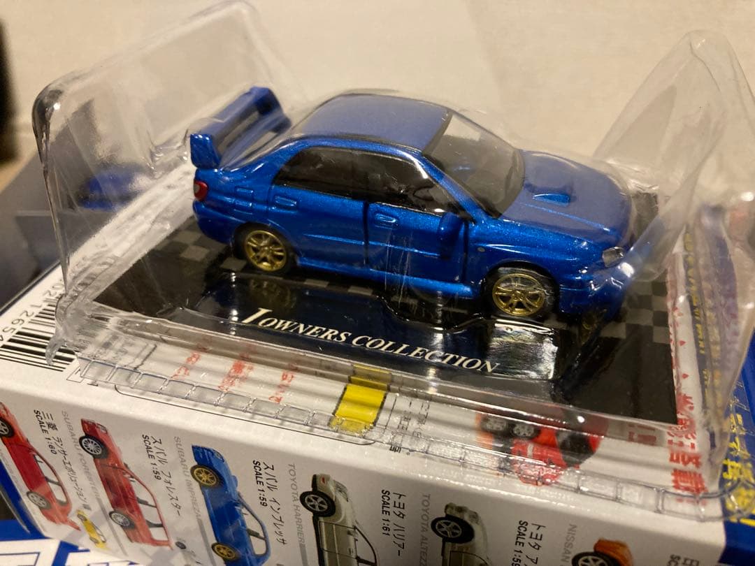 1/64 コナミ国産車名鑑　フルコンプ スバル インプレッサ WRX STi
