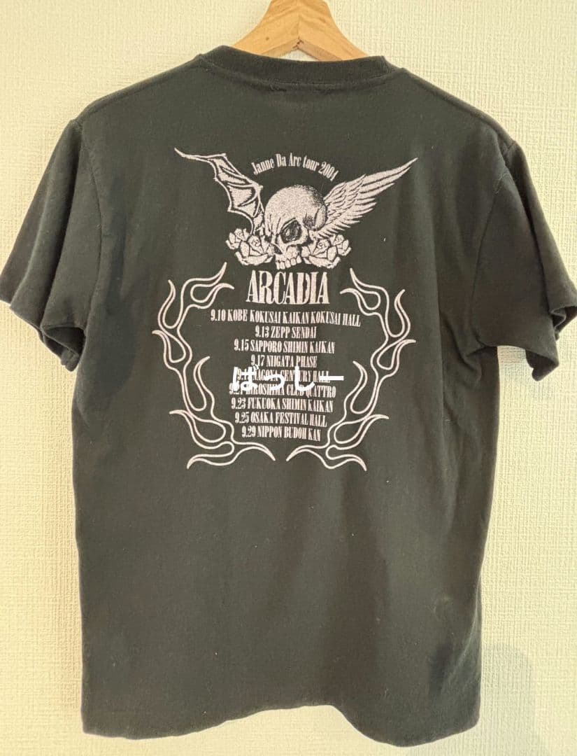 Janne Da Arc tour 2004 ARCADIA Tシャツ