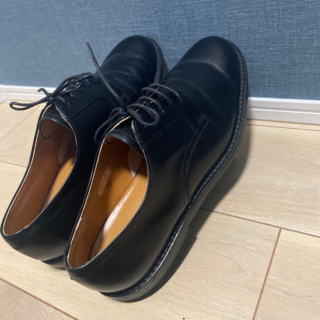 美品【リーガル】プレーントゥ 外羽 J636♡ブラック 27