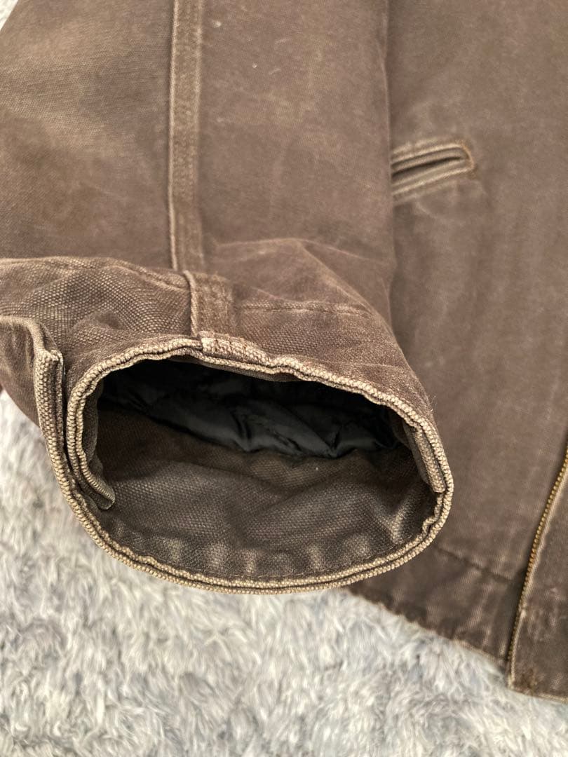 美品　Carhartt カーハートデトロイトジャケット レアJ97 DKB短い