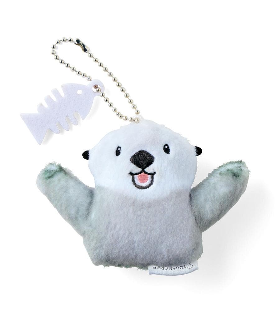 鳥羽水族館　ラッコ　メイ　キラ　マスコット　ぬいぐるみキーホルダー　2個セット