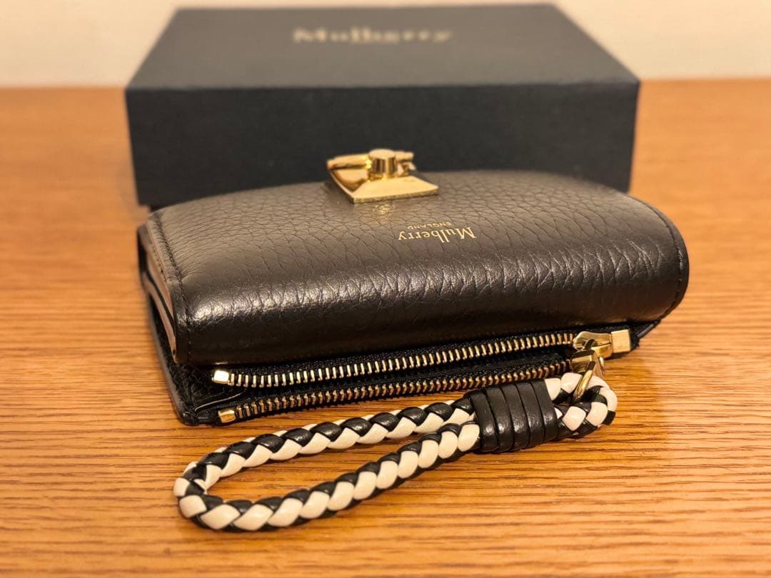 【タイムセール】Mulberry マルベリー アイリストリフォード 三つ折り財布