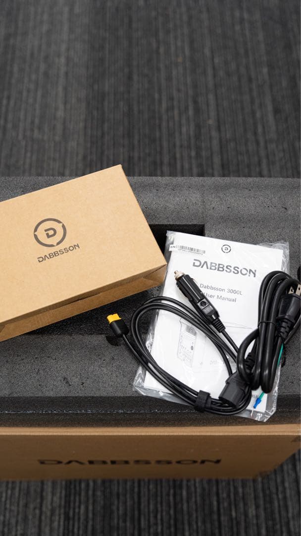 DABBSSON 3000L 3072Whポータブル電源　大容量