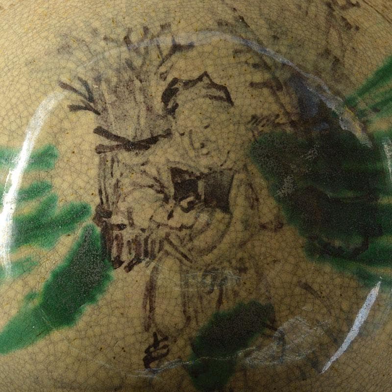 豊楽焼　四代豊助造　木具写し　鉢　共箱　C　6726C