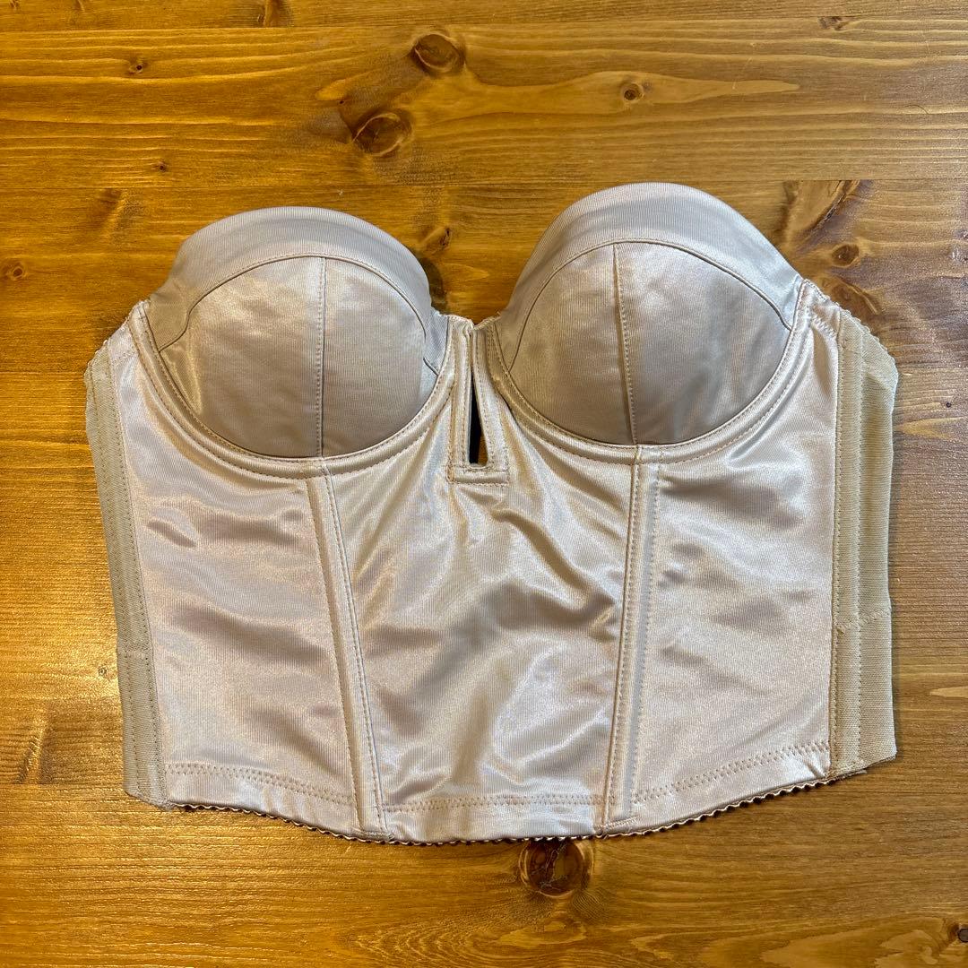 【トリートドレッシング】ショートビスチェC70 ロングガードルMロイヤルベージュ