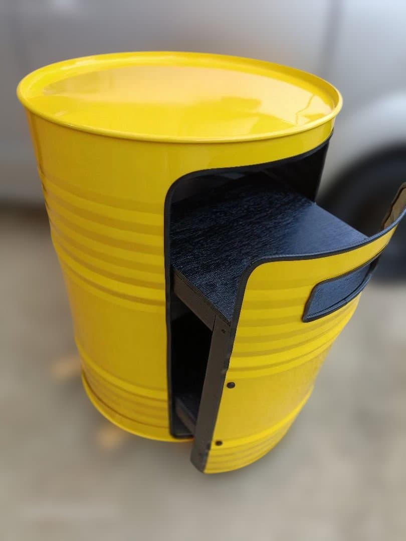 ドラム缶remake！パソコンデスク‼️