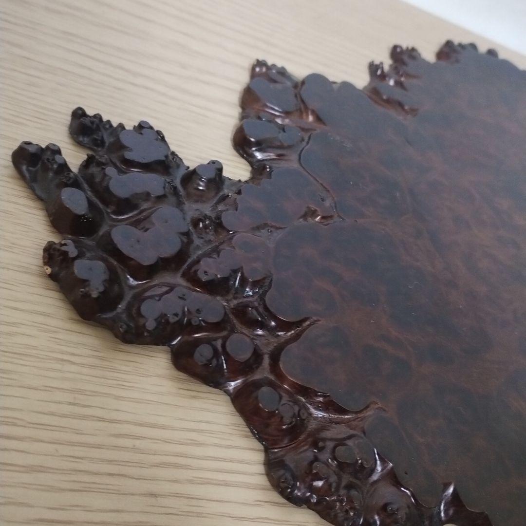 玉杢 薄板 花台