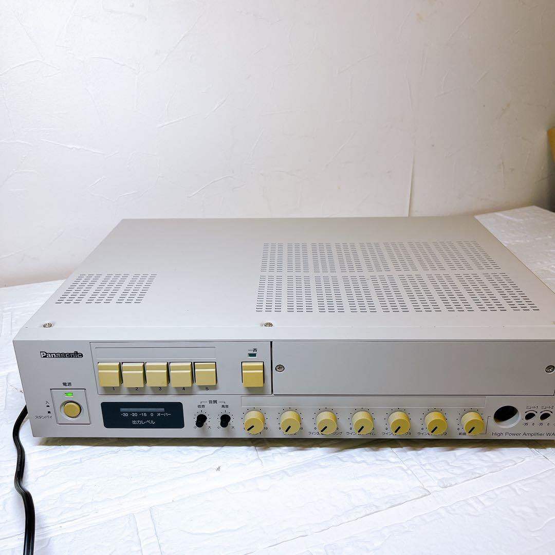 アンプ Panasonic WA-H60 High power Amplif ier
