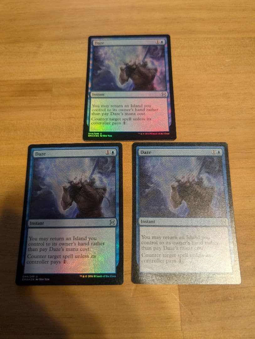 わ*さ様 【目くらまし】【EMA】【英語】【foil】【3枚セット】