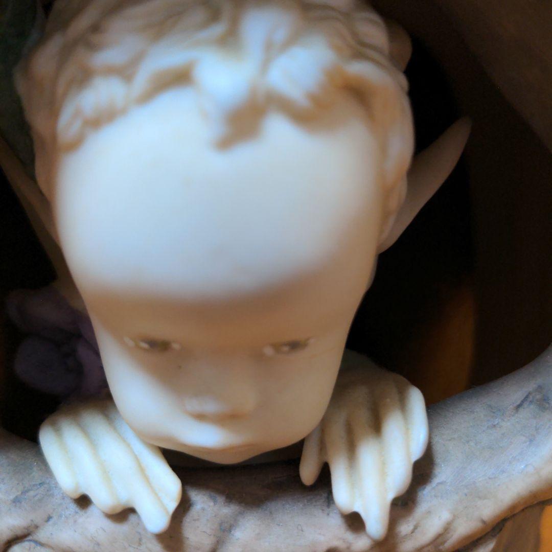 与勇輝 森の妖精 ニングル 陶器人形