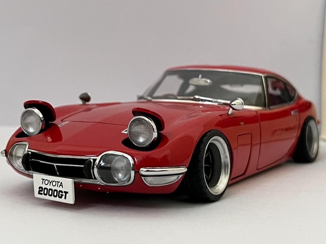 オートアート 1/18 TOYOTA 2000GT UPGRADED カスタム品