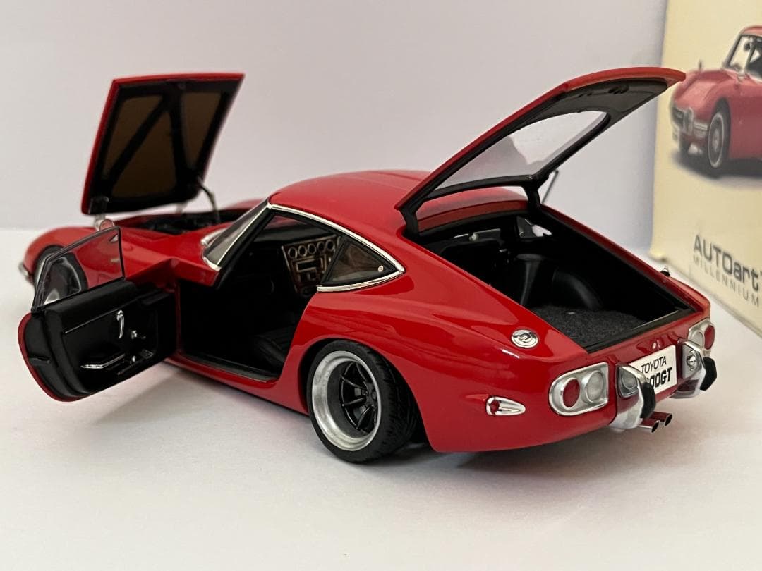 オートアート 1/18 TOYOTA 2000GT UPGRADED カスタム品
