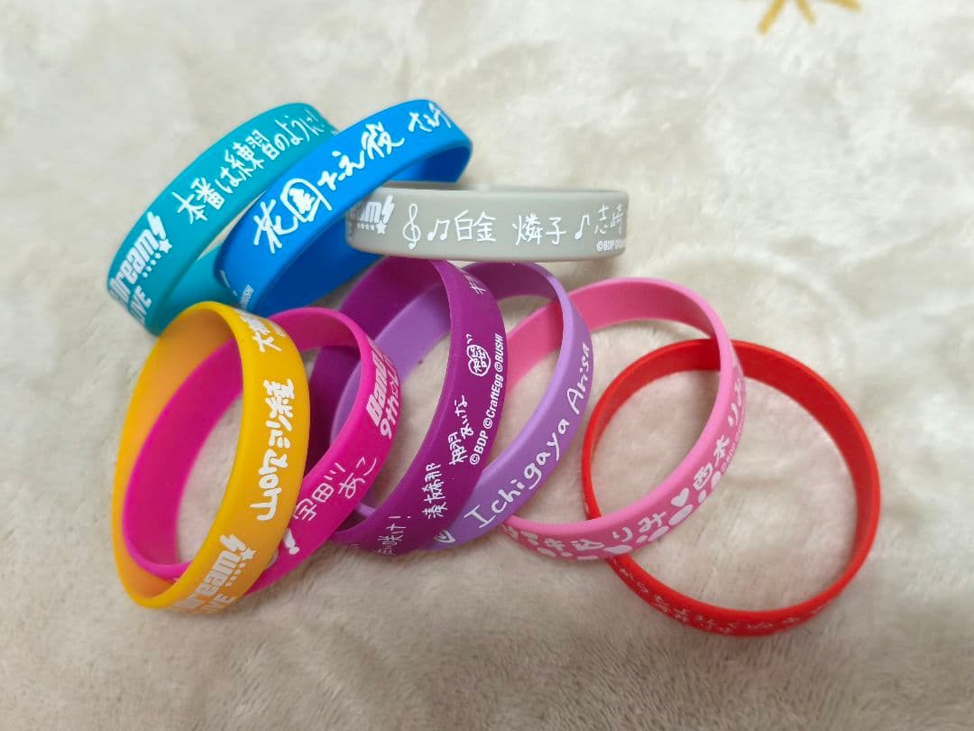 BanG Dream! バンドリ　9thラバーバンド 9個 まとめ売り