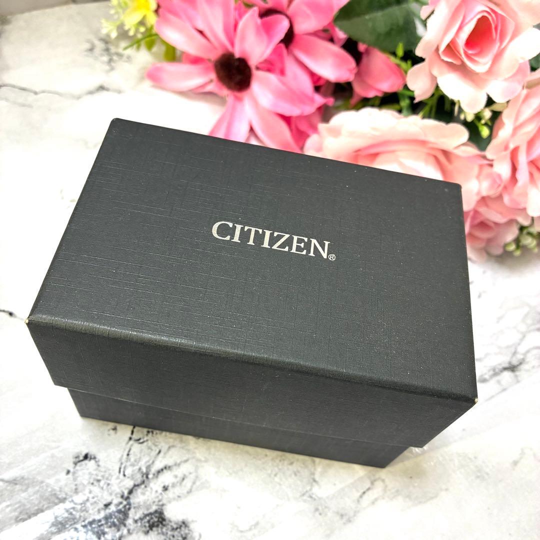 【美品】シチズン 腕時計 Bluetooth ソーラー W410 ネイビー