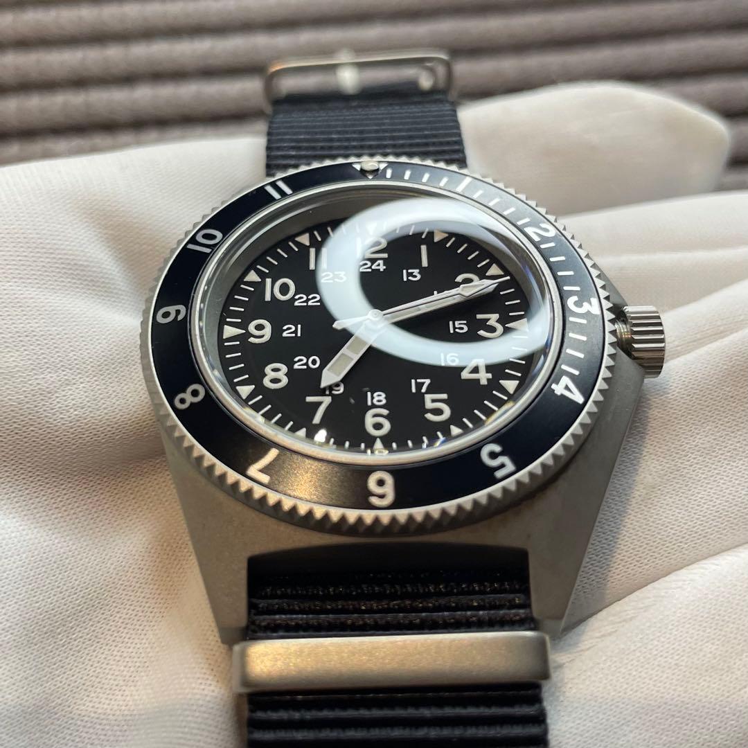 新品 ミリタリーウォッチ TYPE2 米軍 パイロット セイコームーブ