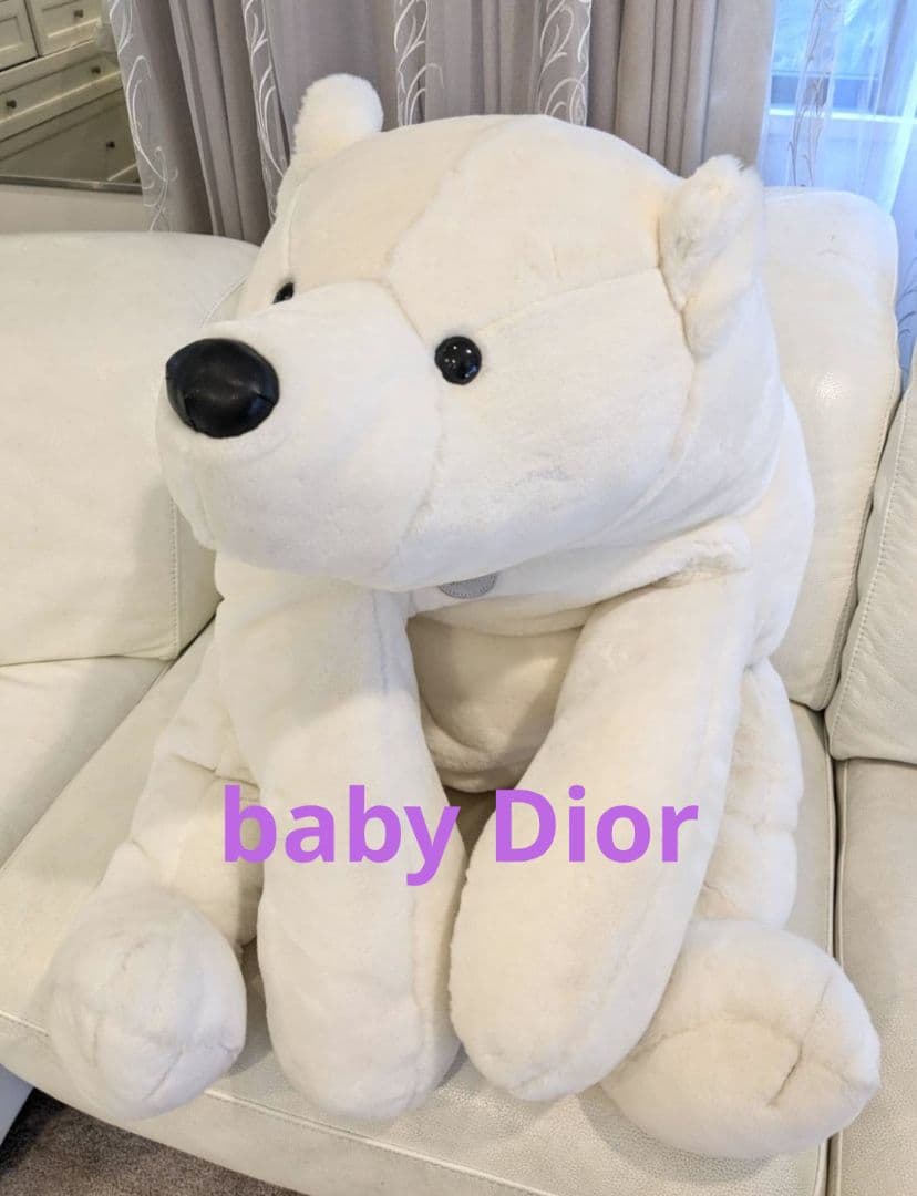 定価33万 ベビーディオール baby Dior 大きなクマ ぬいぐるみ