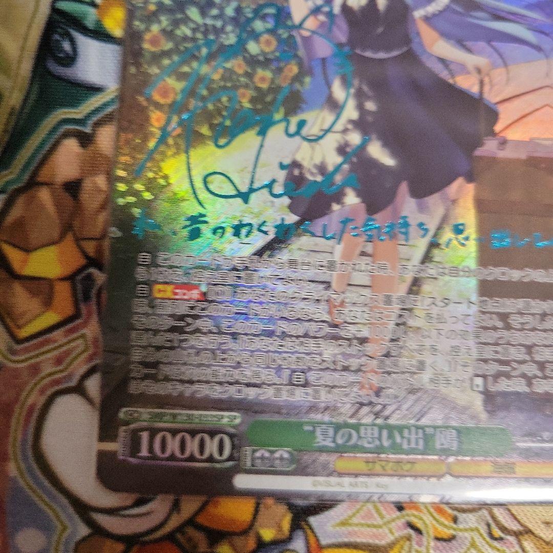 ヴァイスシュヴァルツ　サマーポケット　夏の思い出　鴎