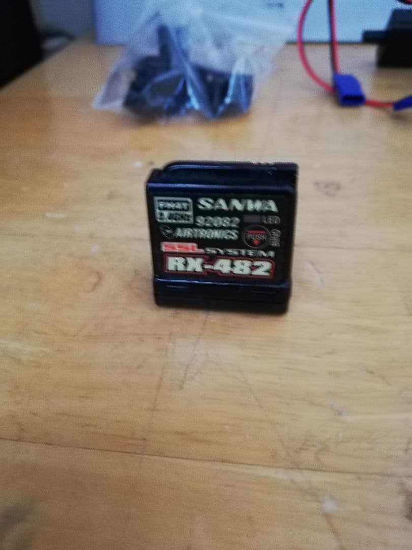 サンワ　 MT-44　 RX-482 2.4G HVS 702　メンテ済　リポ