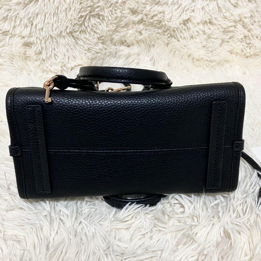 【新品同様】 MARC JACOBS ハンド 2way レザーブラック