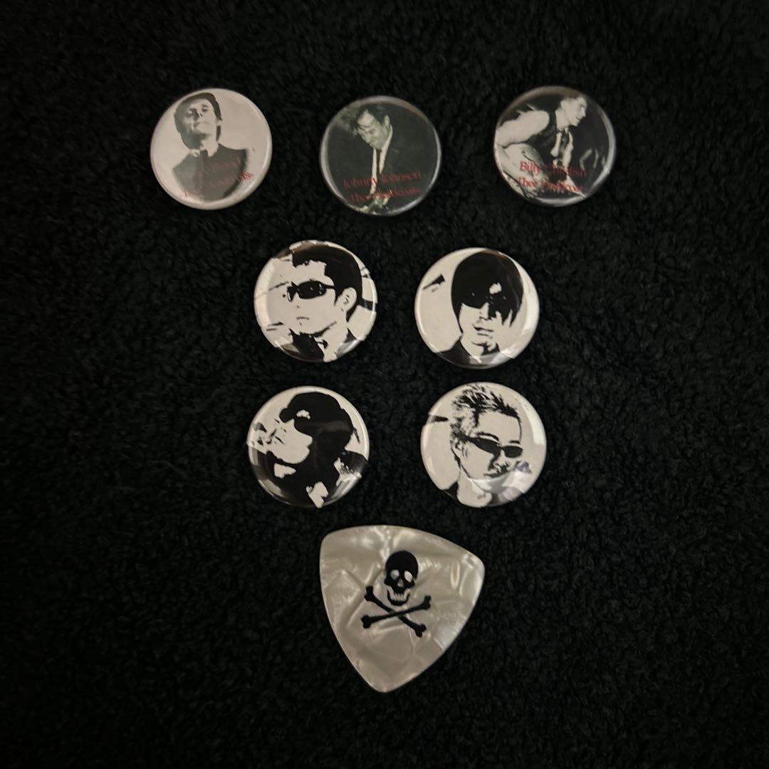 貴重！ミッシェルガンエレファント&ヘッドコーツピンバッジ＆ピックセット