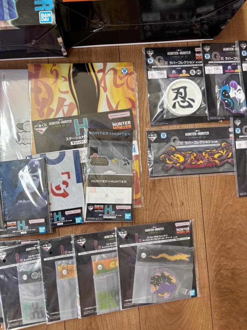 一番くじ ハンターハンター ラストワン賞 A賞 B賞 D賞 E賞計5点おまけ付き