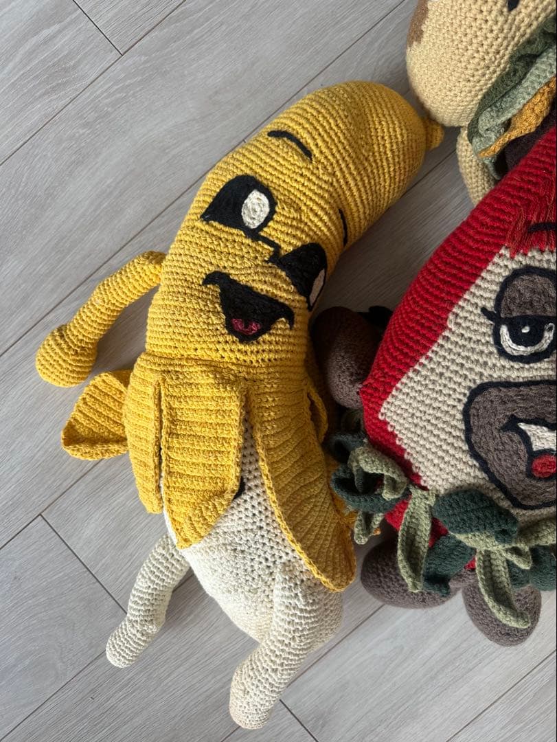 あちゃちゅむムチャチャぬいぐるみセットkeikiii編みぐるみ　ヴィンテージ