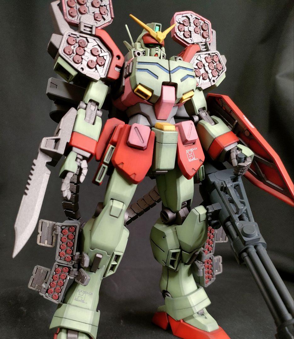 ガンプラ 塗装済完成品 MG 1/100 ガンダムヘビーアームズ EW