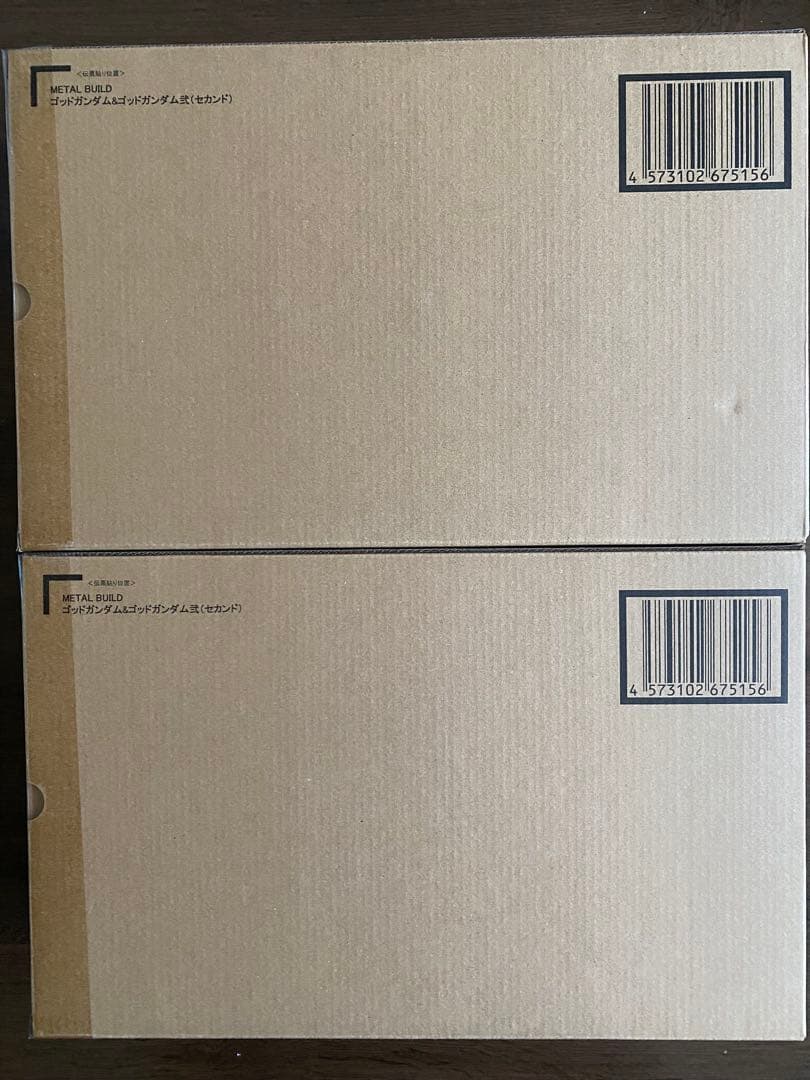 L BUILD ゴッドガンダム＆ゴッドガンダム弐メタルビルド　2個セット