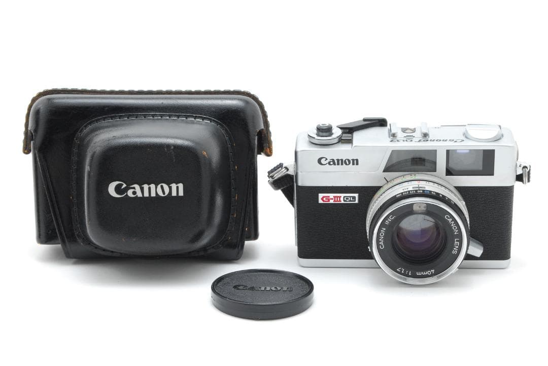 まめぬぴゃー　ケース付き　Canon Canonet QL17 G lll