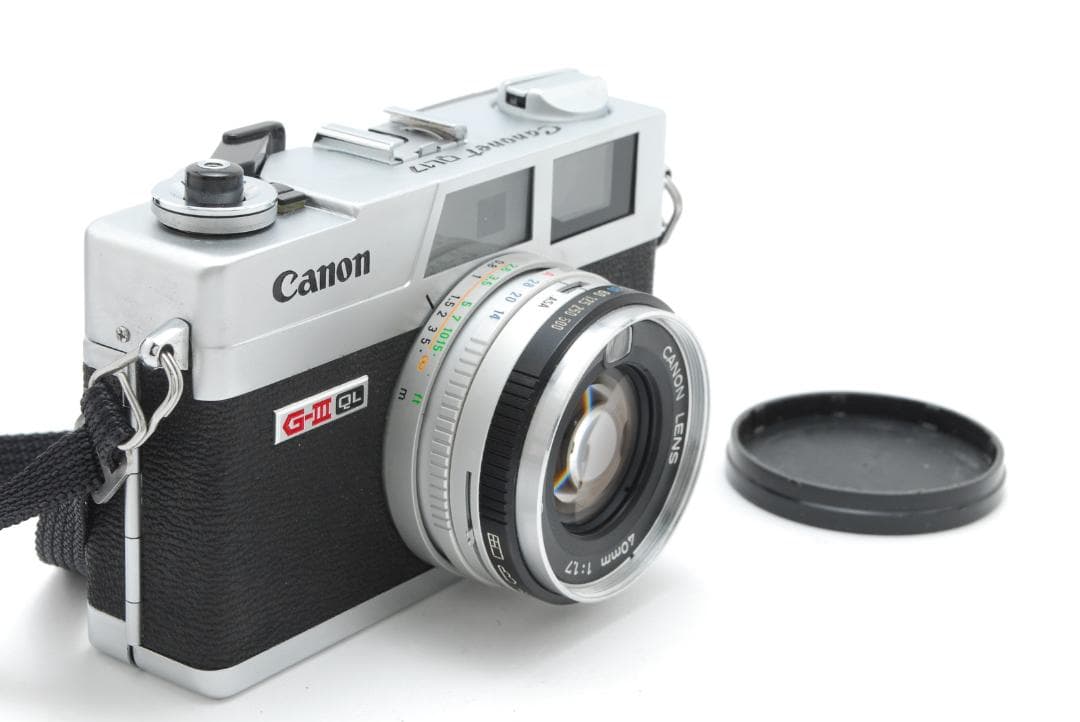 まめぬぴゃー　ケース付き　Canon Canonet QL17 G lll