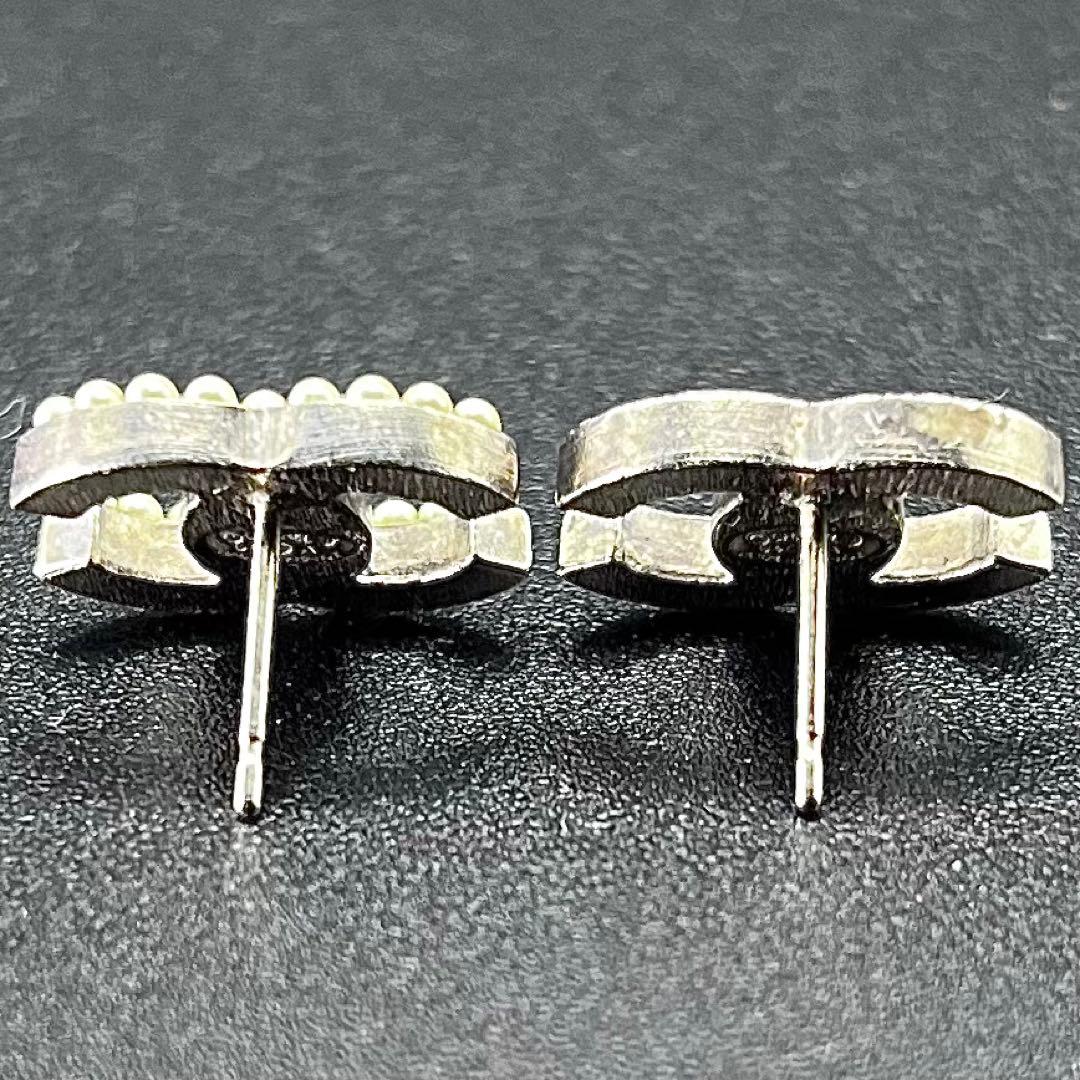 ヴィンテージ CHANEL ココマーク パール イヤリング フランス製