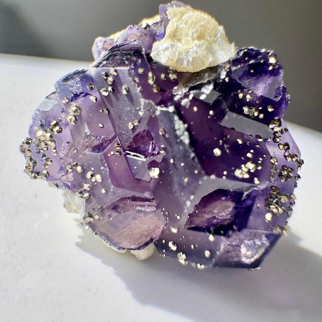 561 中国 内モンゴル産 フローライト&パイライト