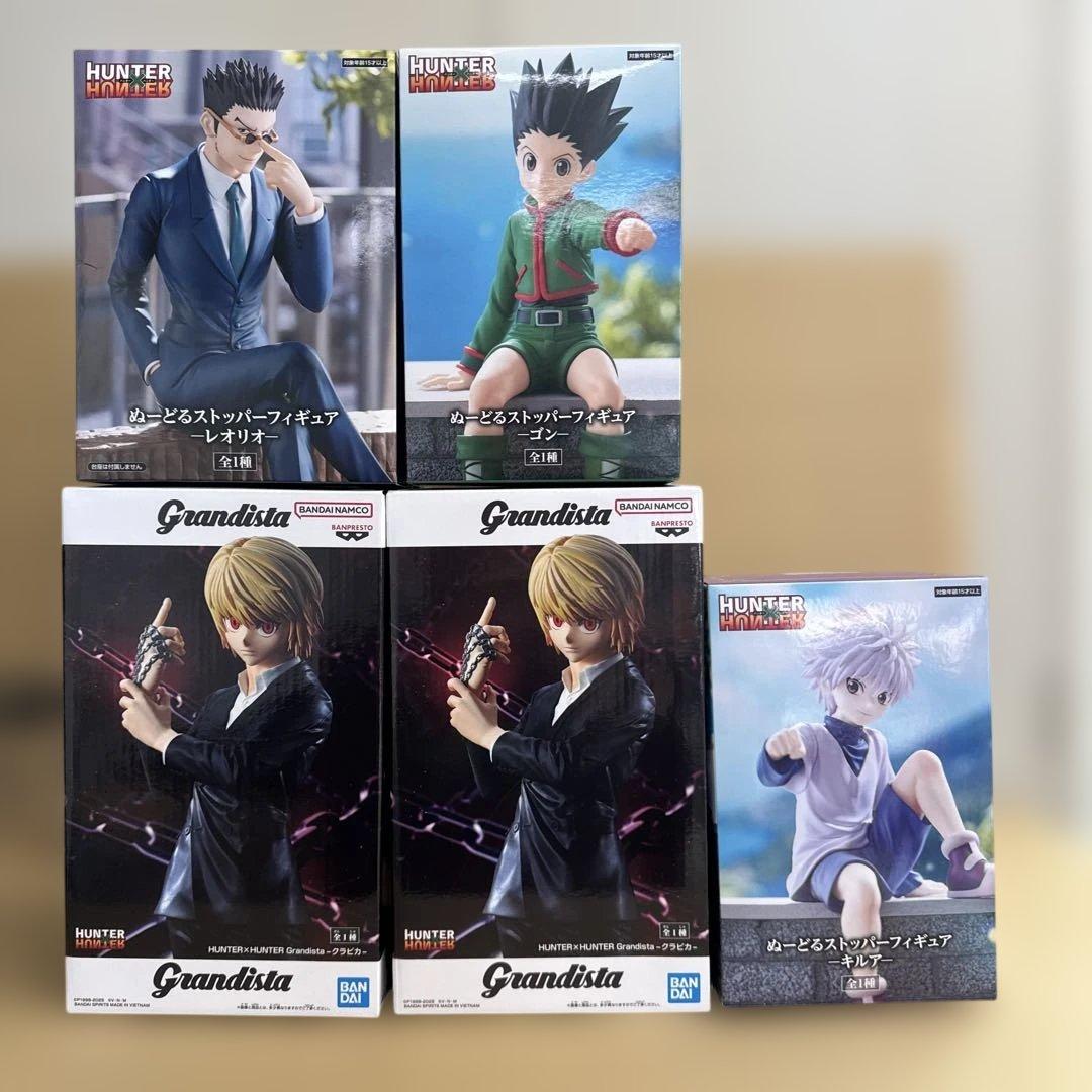 Hunter Hunter クラピカ　ぬーどるストッパー　キルア　ゴン　レオリオ