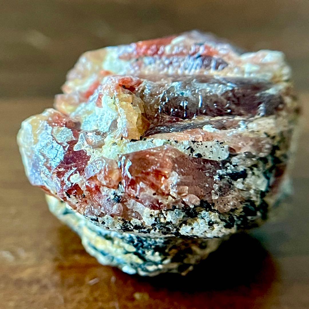 希少 巨大 レッドジルコン 166.55ct 宝石 原石 ジルコン 鉱物 天然石