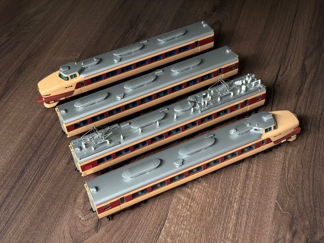 TOMIX HOゲージ HO-022 国鉄485系 特急電車 初期型 4両セット
