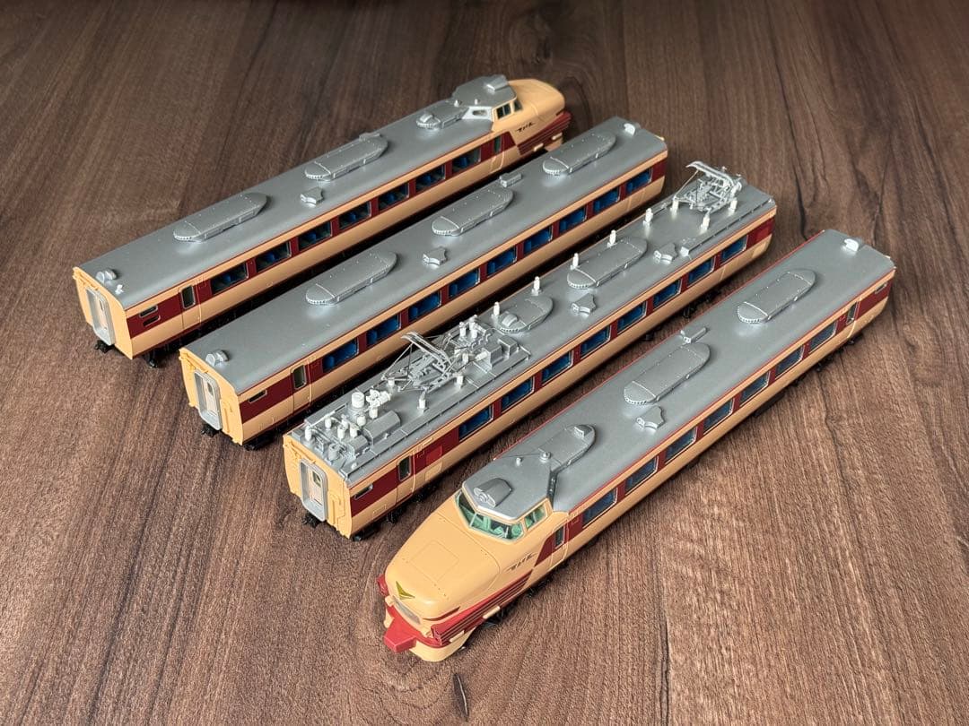 TOMIX HOゲージ HO-022 国鉄485系 特急電車 初期型 4両セット