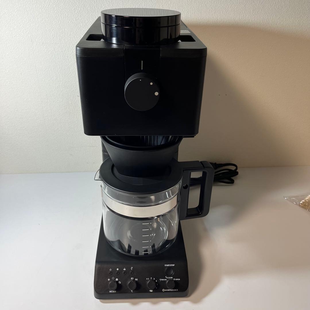 2024年/未使用 ツインバード 全自動コーヒーメーカー 6杯用 CM-D465