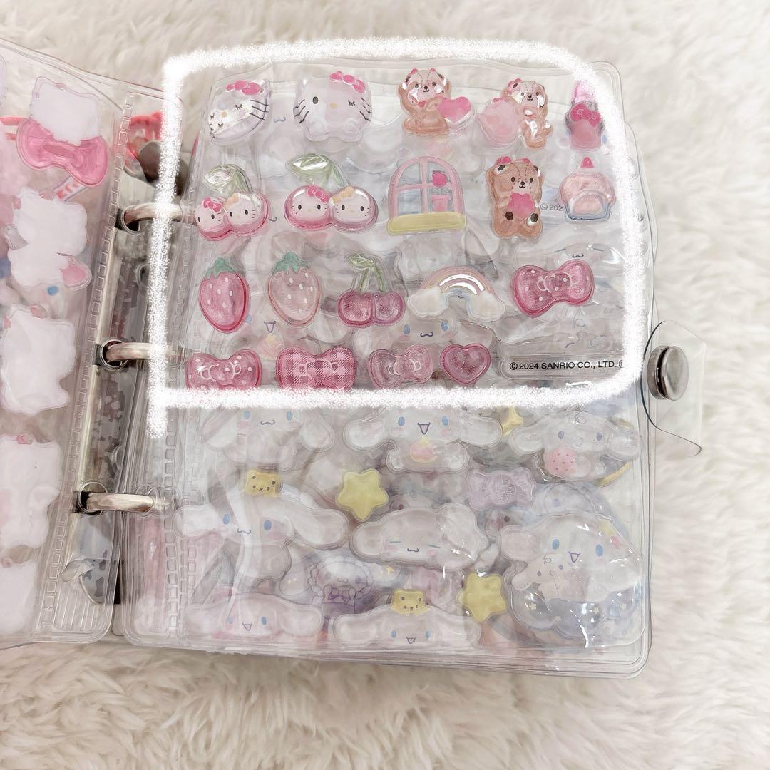 シール帳 完成品 ボンボンドロップシール おはじきシール ぷっくりシール 正規品