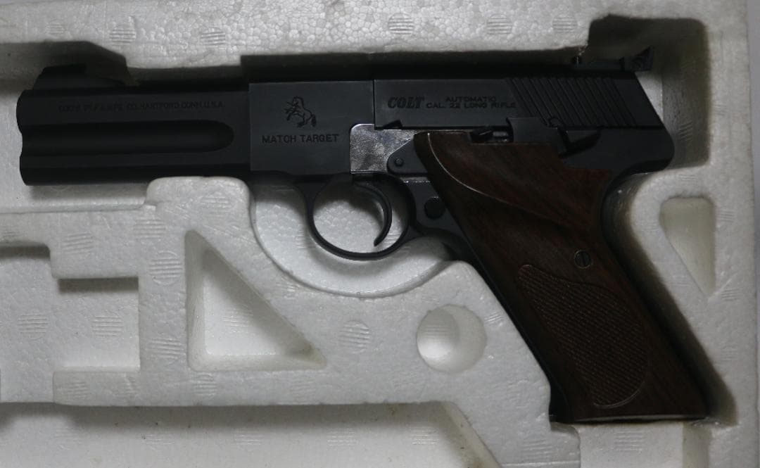 コクサイ強化ABS樹脂製モデルガン コルト ウッズマン マッチターゲット合法品