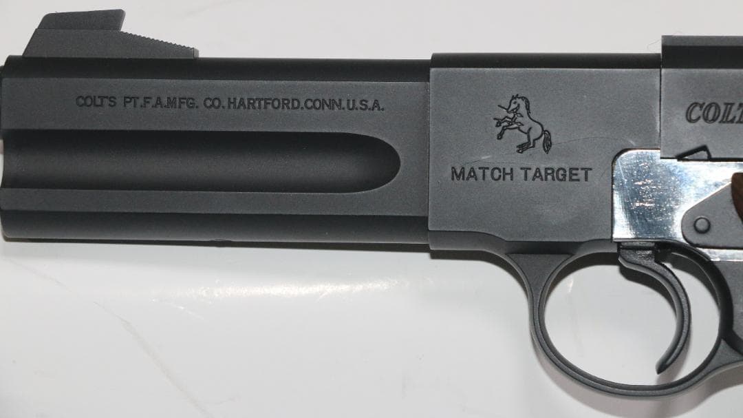コクサイ強化ABS樹脂製モデルガン コルト ウッズマン マッチターゲット合法品