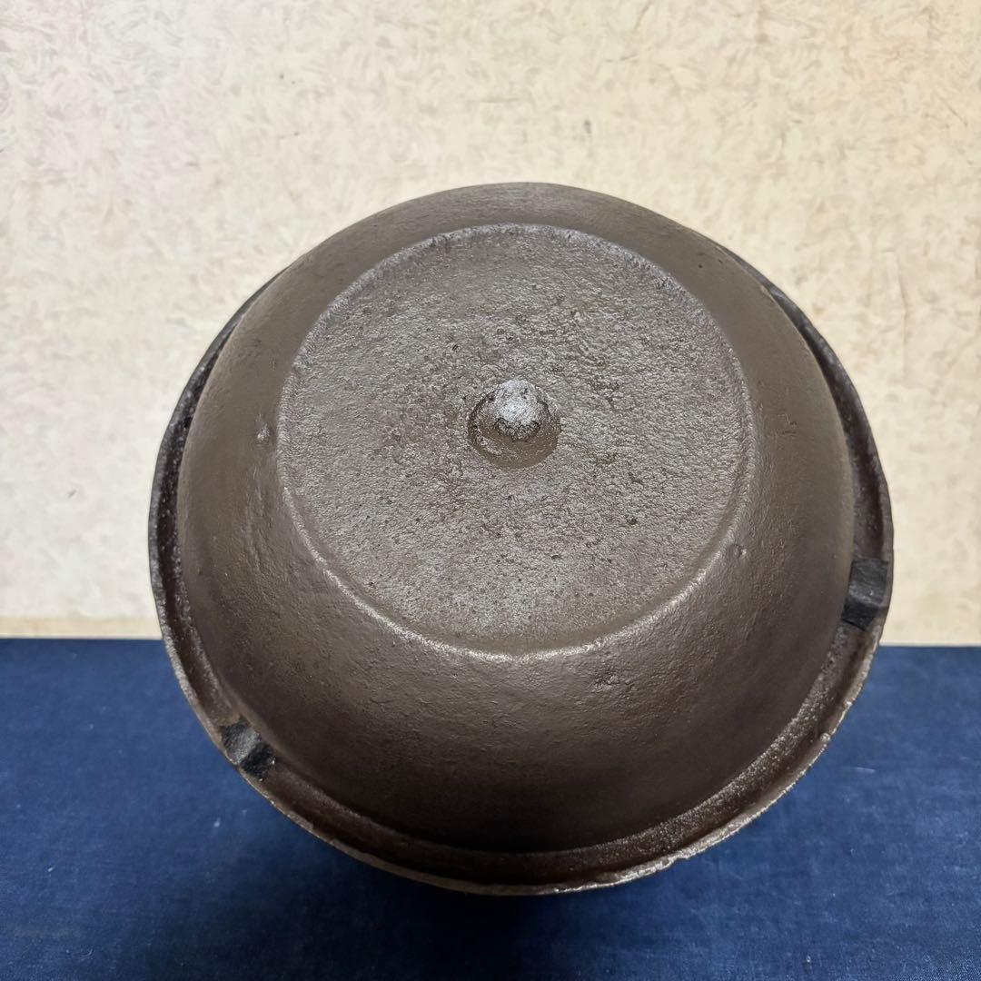 風炉/茶釜/電熱器/唐銅朝鮮風炉釜/野々田製電熱器/敷板/茶道具/お点前道具