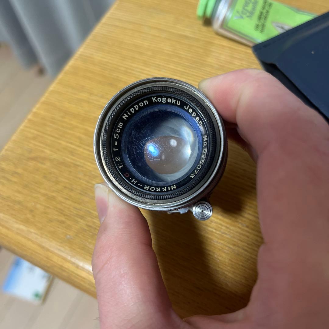 ジャンクNikon NIKKOR-H.C 5cm F2 単焦点 ライカ L39