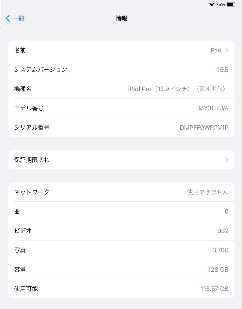 【あやちフィギュア販売 ］Apple iPad Pro 12.9インチ