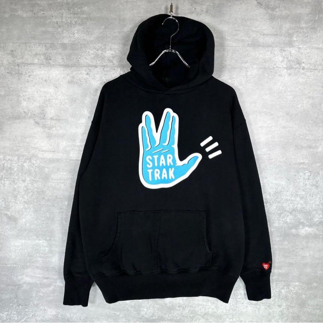 K*G様 『HUMAN MADE』 ヒューマンメイド (L) ロゴプリントフーデ