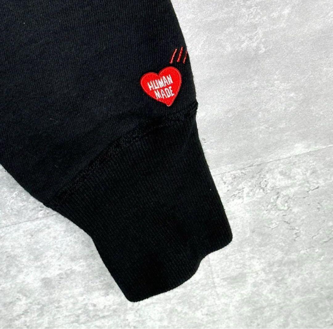 K*G様 『HUMAN MADE』 ヒューマンメイド (L) ロゴプリントフーデ