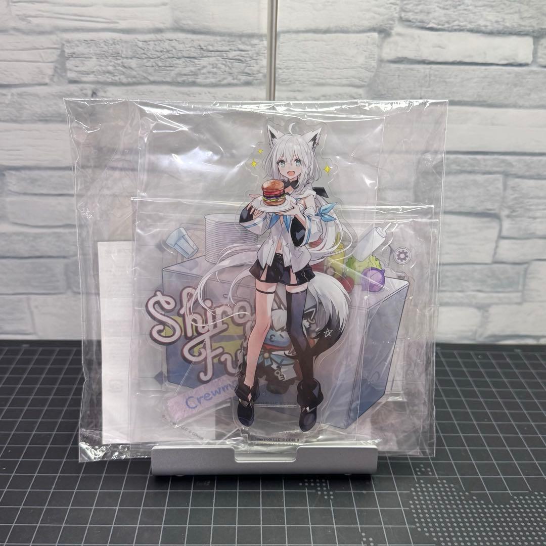 白上フブキ　アクリルジオラマスタンド　ホロライブ　Among Us