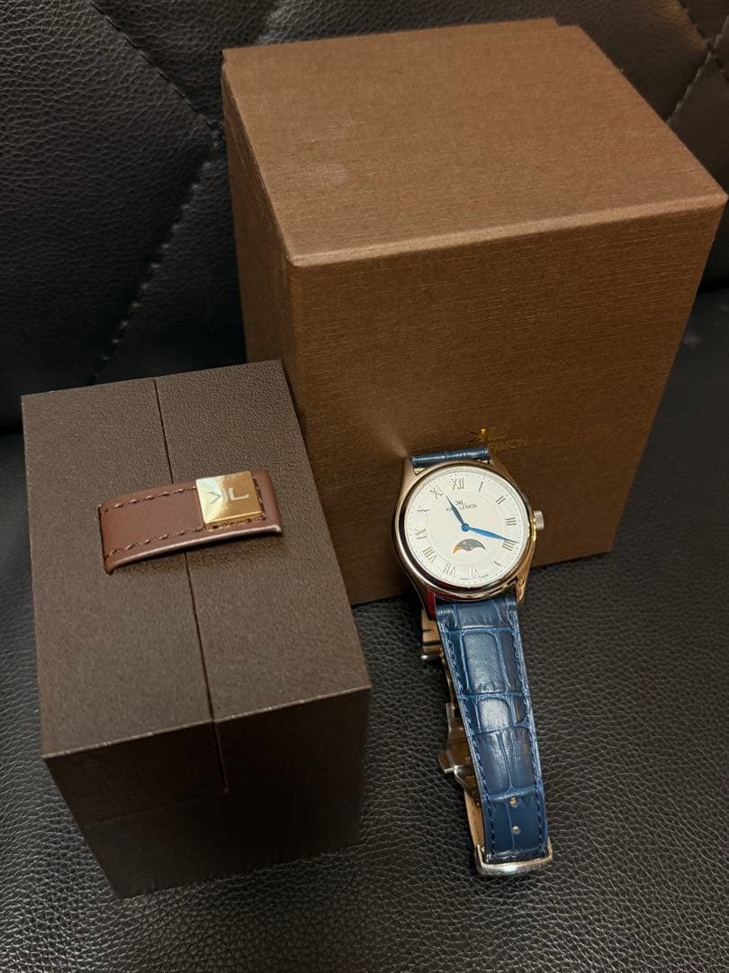 KARL-LEIMONムーンフェイズ腕時計Classic Simplicity2