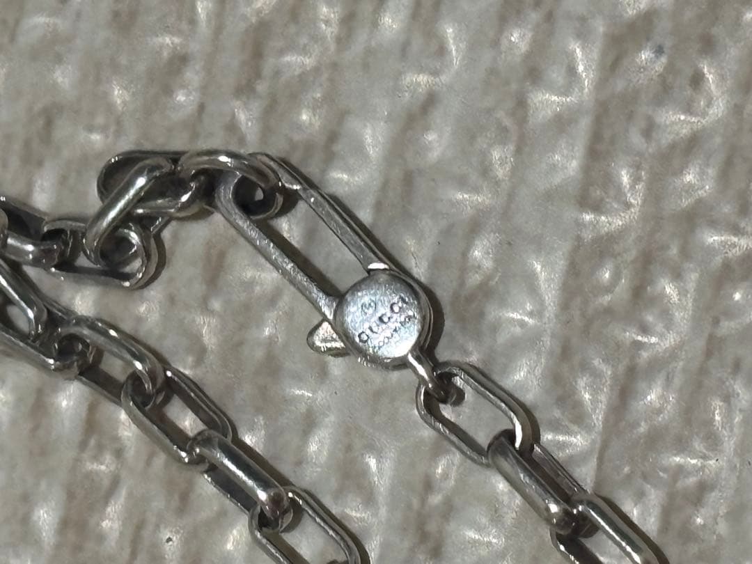 GUCCI ダブルGロゴネックレス